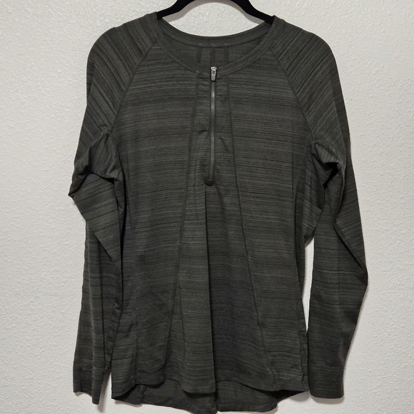 Athleta long sleeve with arm pocket size large - Picture 1 of 12